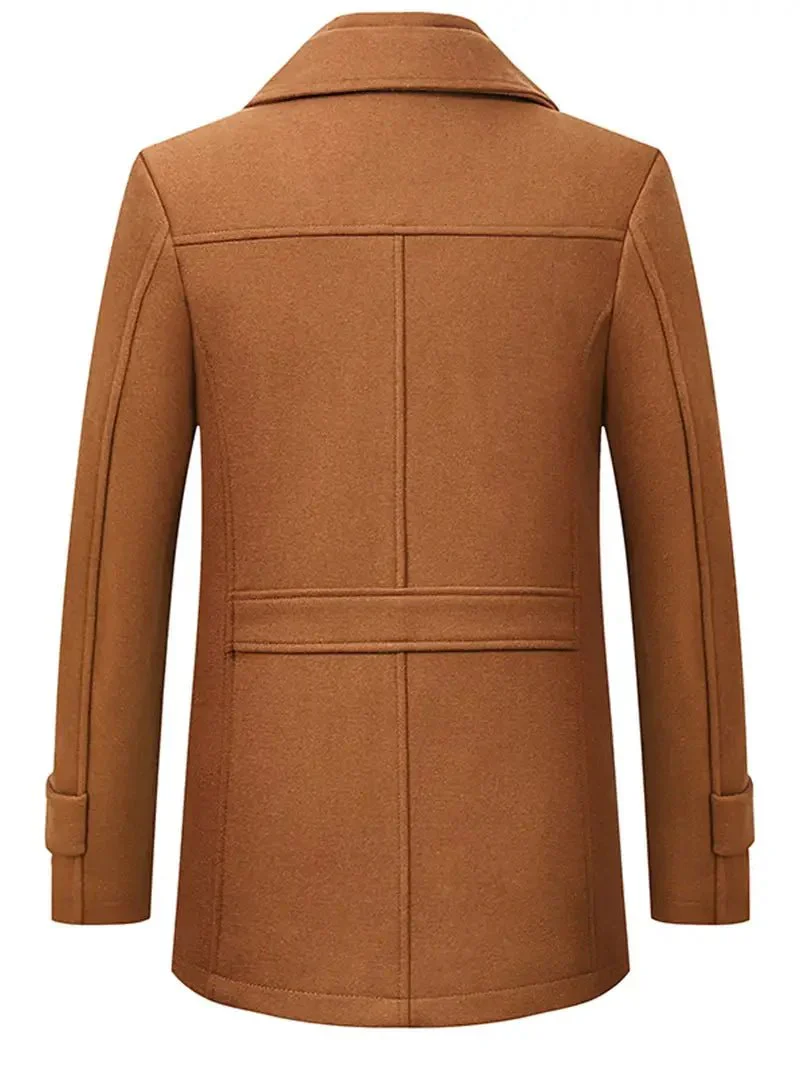 Michal® | Men’s Trench Coat With Zip Closure - Image 3