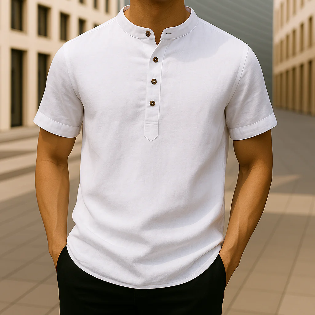 Mick® | Linen Shirt - Image 3