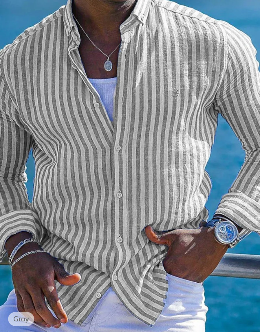 Mick® | Stylish Long Sleeve Blouse - Image 3