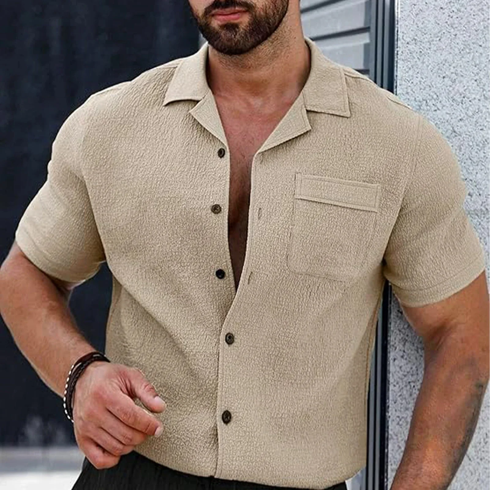 Mike® | Classic Summer Shirt For Men - Image 3