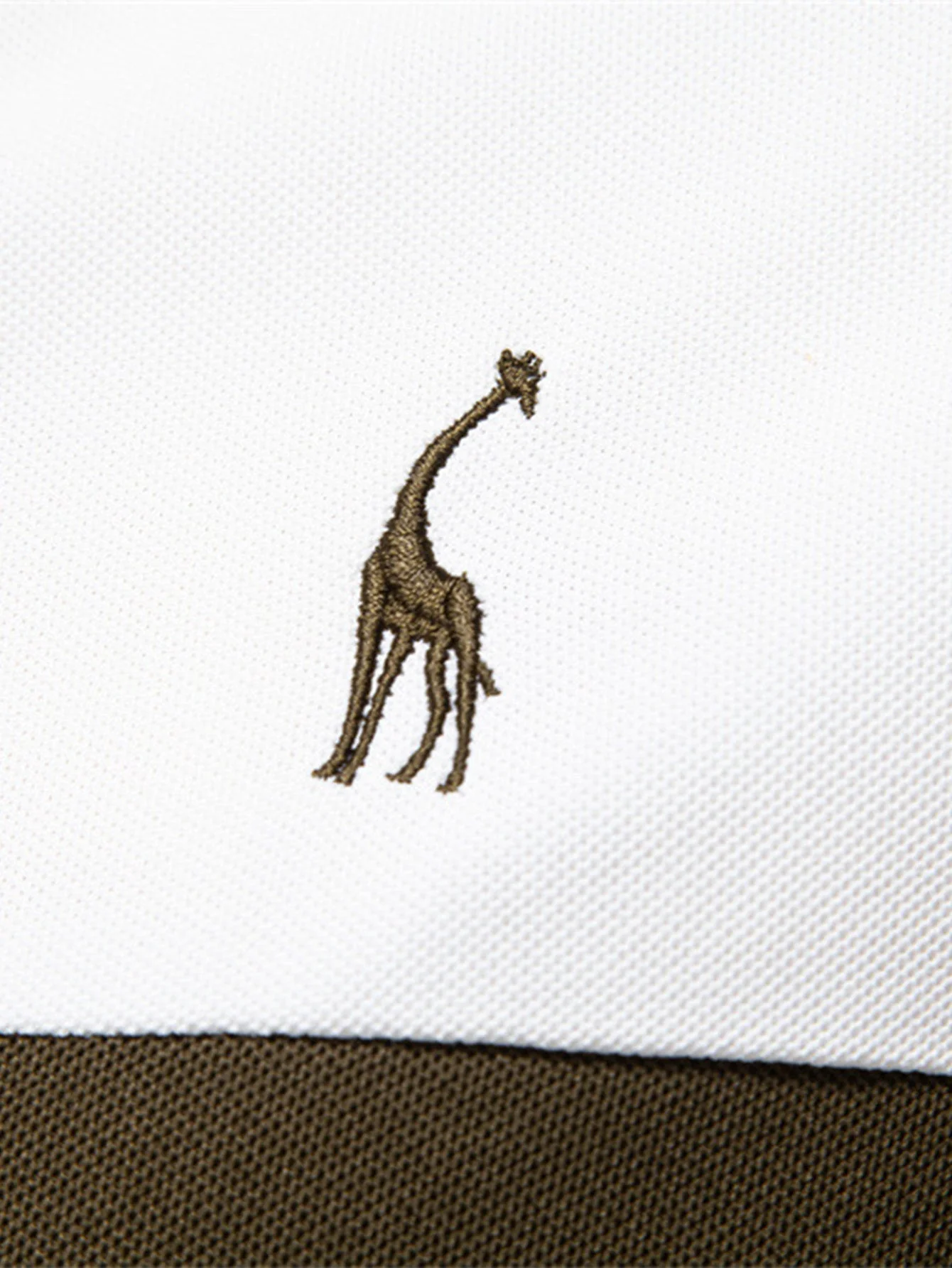 Miles | Contrast Pique V Neck Polo Shirt - Image 3