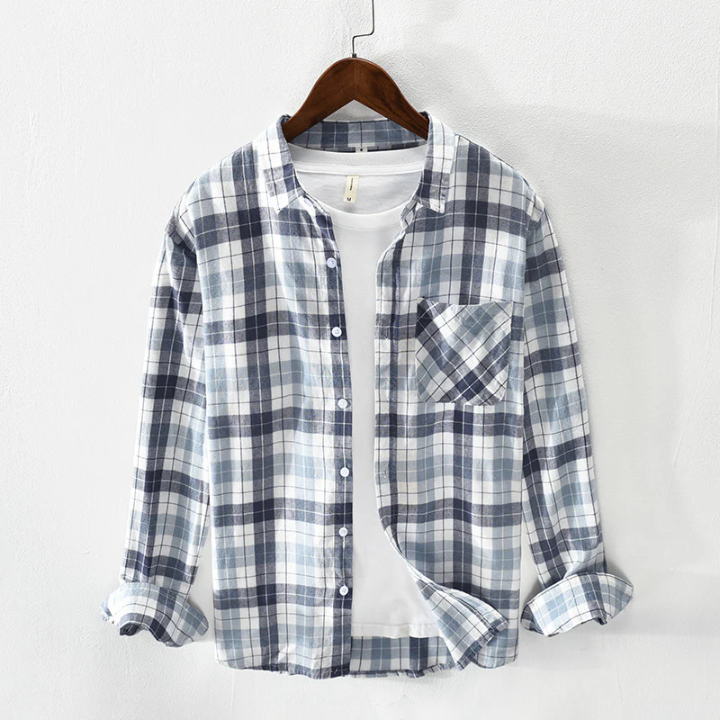 Milton® | Lightweight Plaid Shirt - Image 3