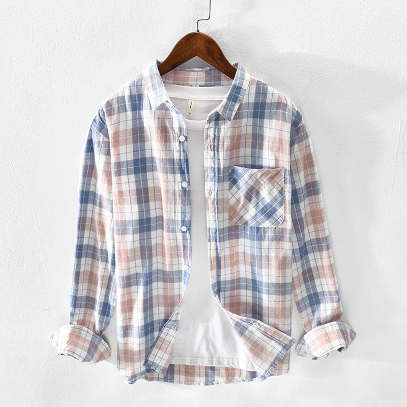 Milton® | Lightweight Plaid Shirt - Image 4