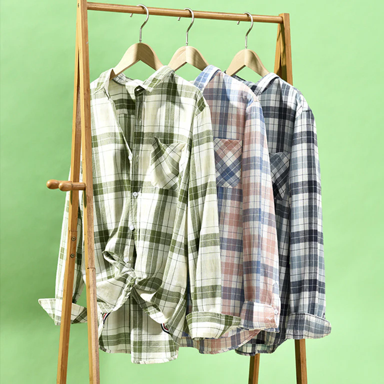 Milton® | Lightweight Plaid Shirt - Image 5