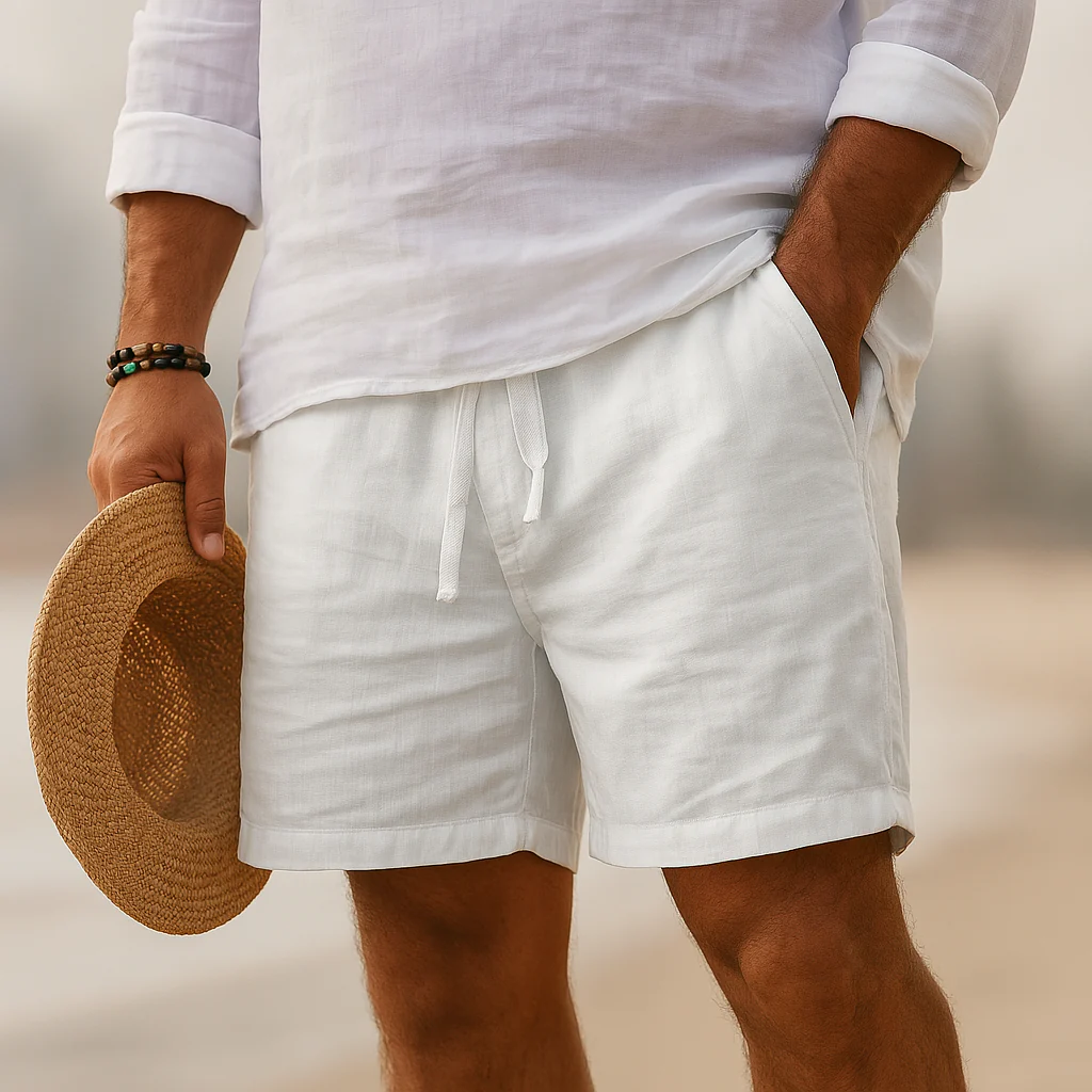 Mitchell® | Cotton-Linen Trousers - Image 2