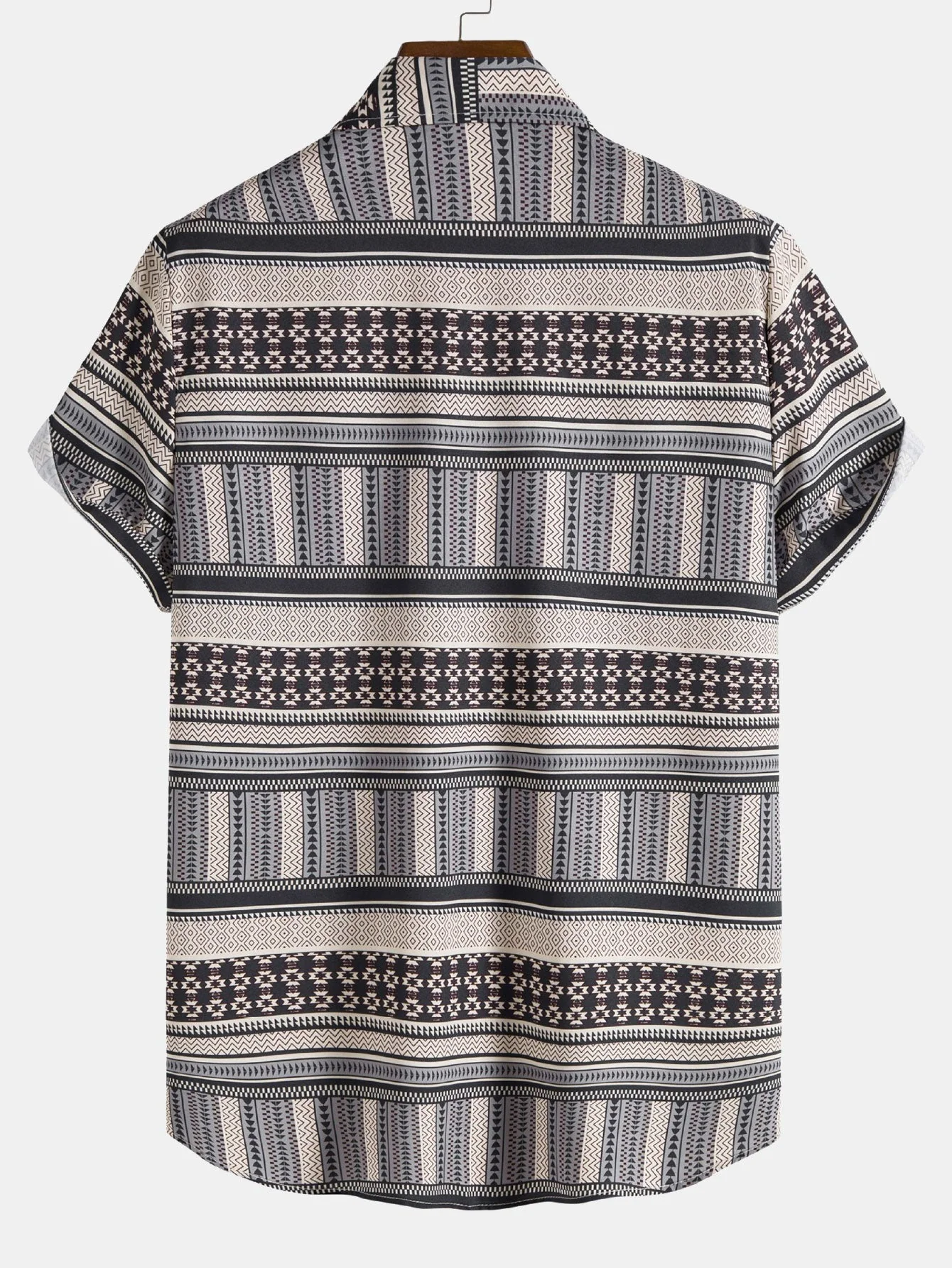 Modesto® | Aztec Print Button Up Shirt - Image 2
