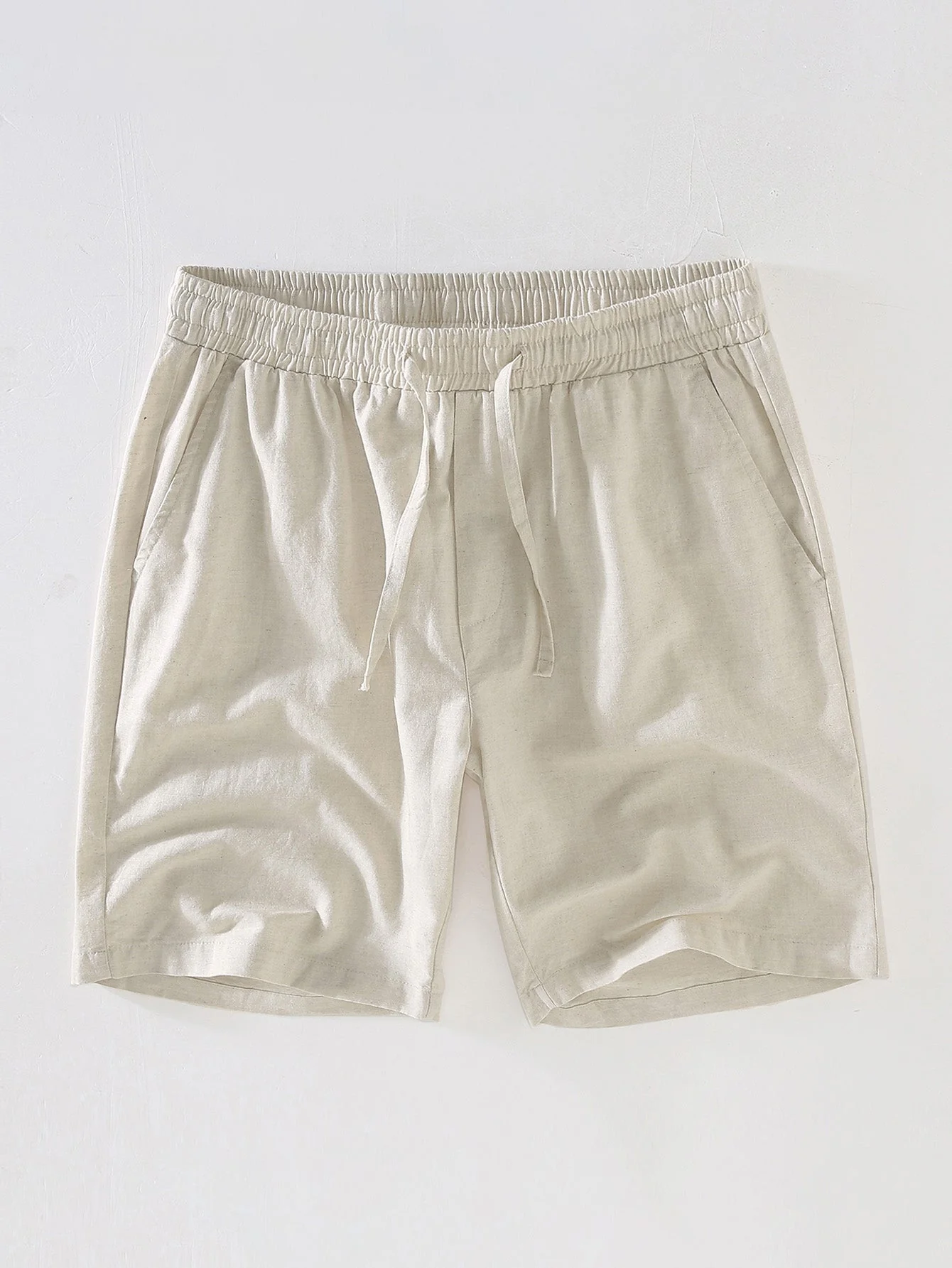 Modesto® | Linen Rayon Blend Button Up Shirt & Linen Drawstring Shorts - Image 7