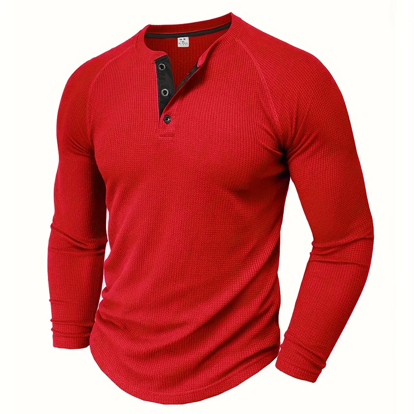 Modesto® | Waffle Henley Shirt - Image 7