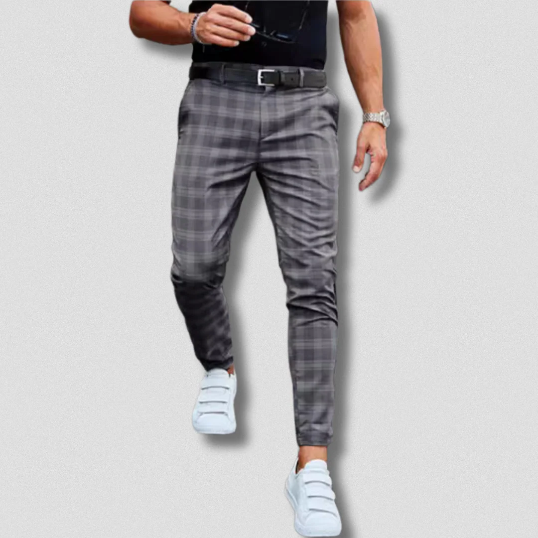 Moisés® | Premium Trousers With Checked Pattern - Image 3