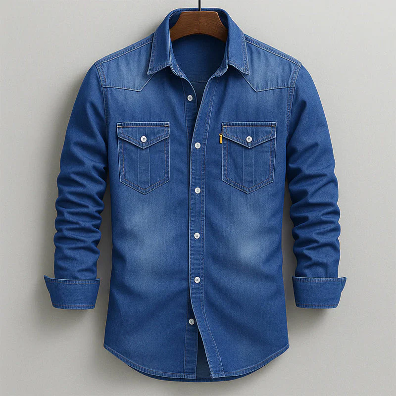 Moisés | Turin Denim Shirt - Image 2