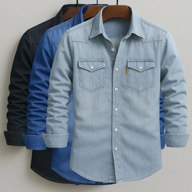 Moisés | Turin Denim Shirt - Image 6