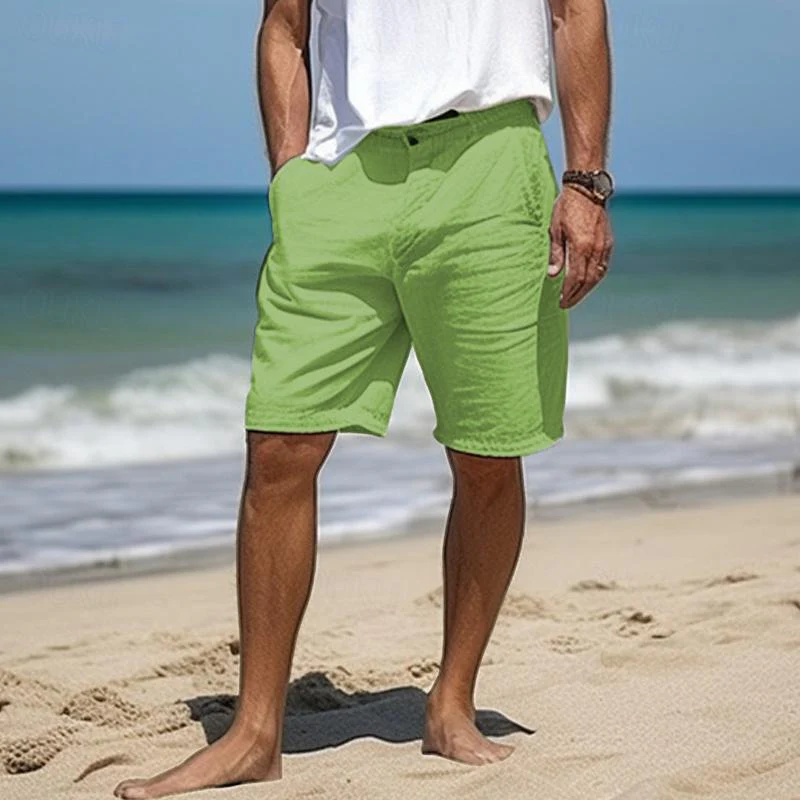 Montana | Elegant Linen Shorts - Image 5