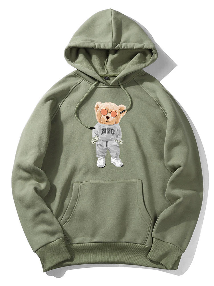 Montana | Rich Bear Print Hoodie - Image 16