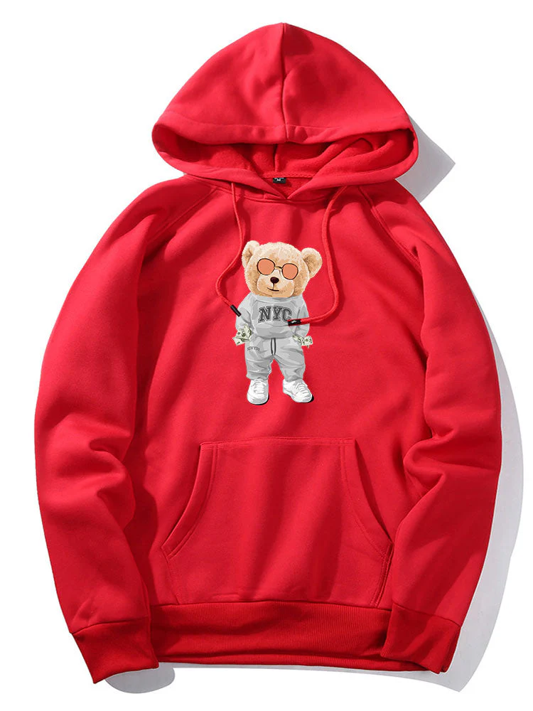 Montana | Rich Bear Print Hoodie - Image 17