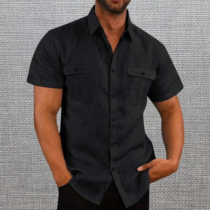 Montgomery | Short shirt with two pockets - Image 2