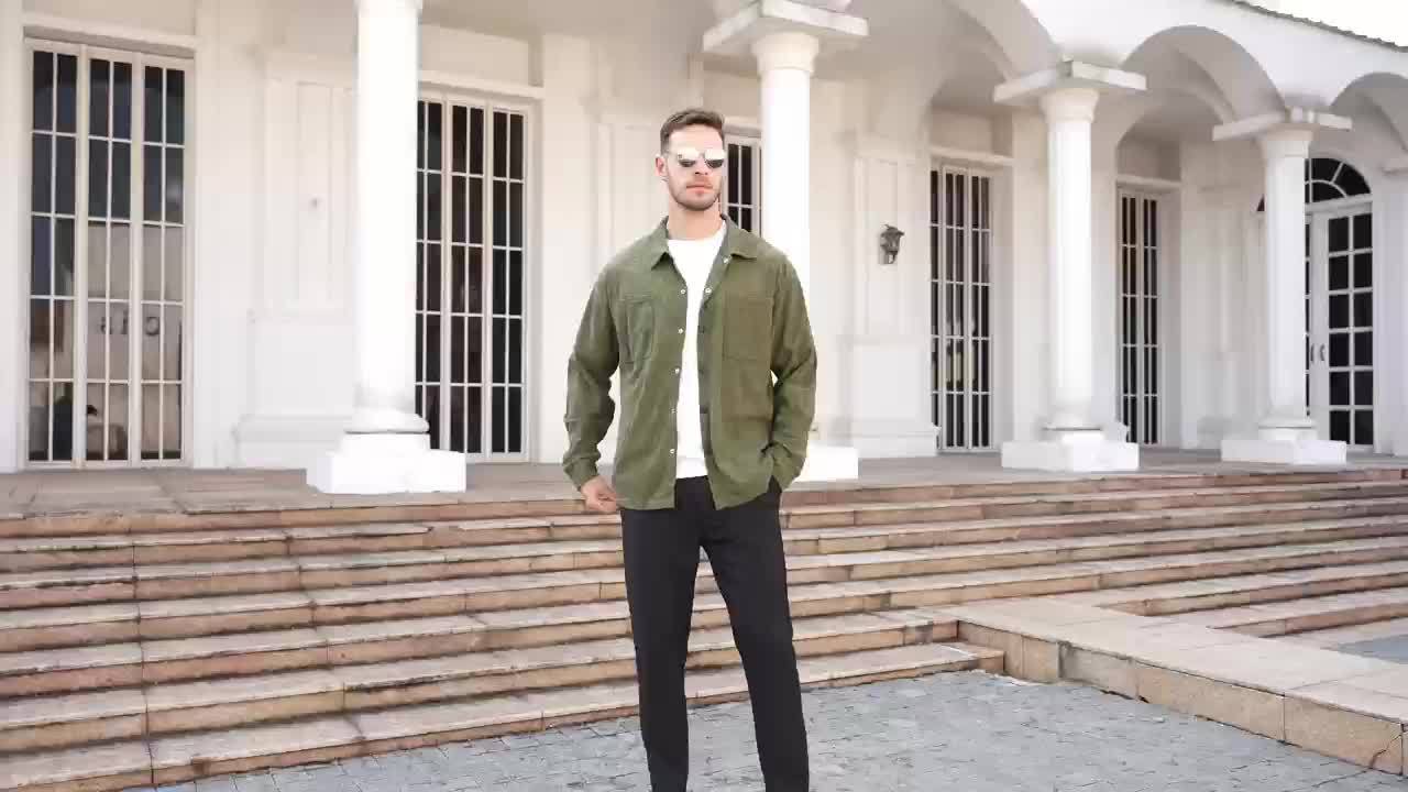 Moses | Casual Corduroy Cardigan - Image 10