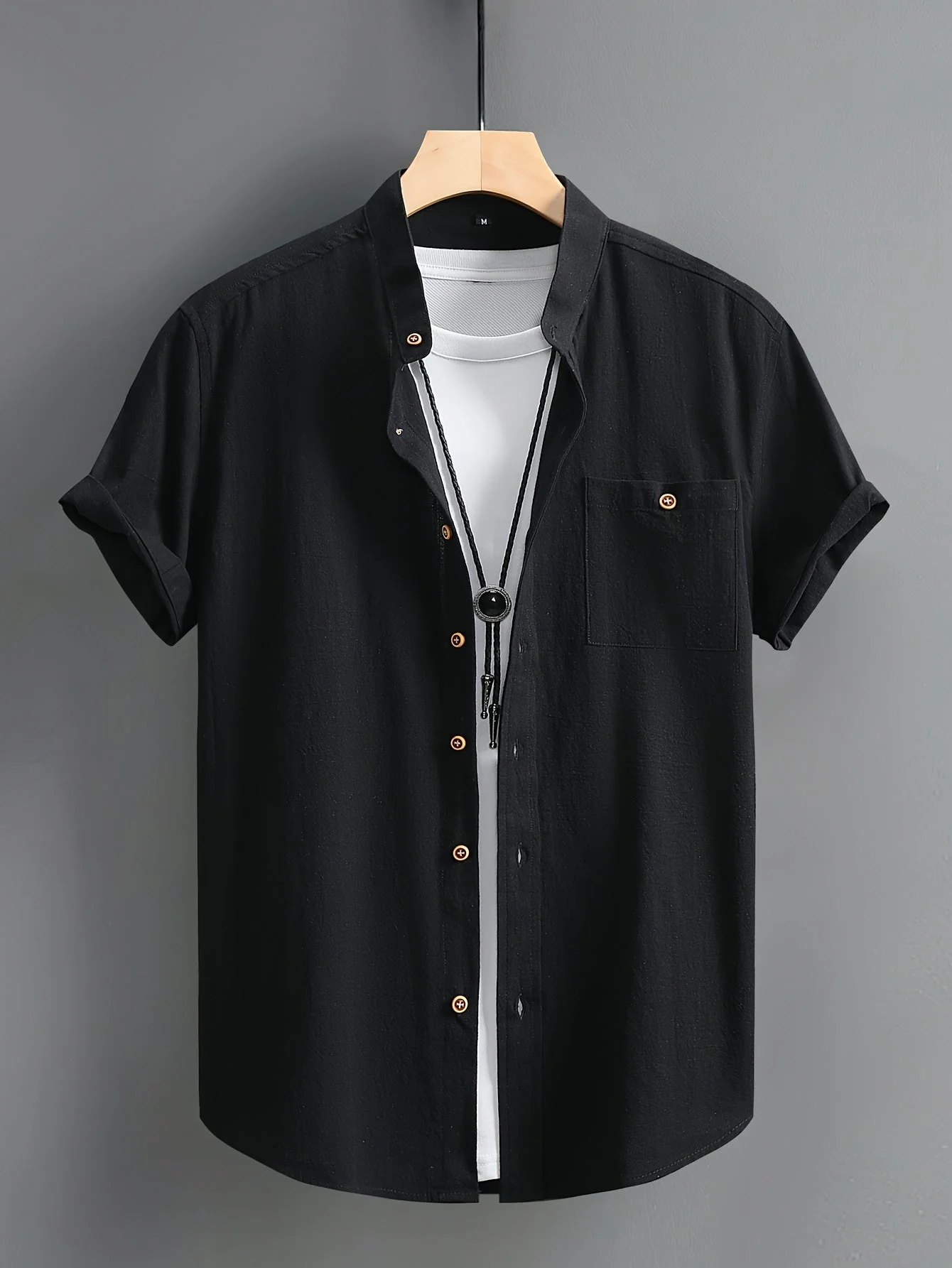 Myles | Causal Short Sleeved Shirt - Image 8