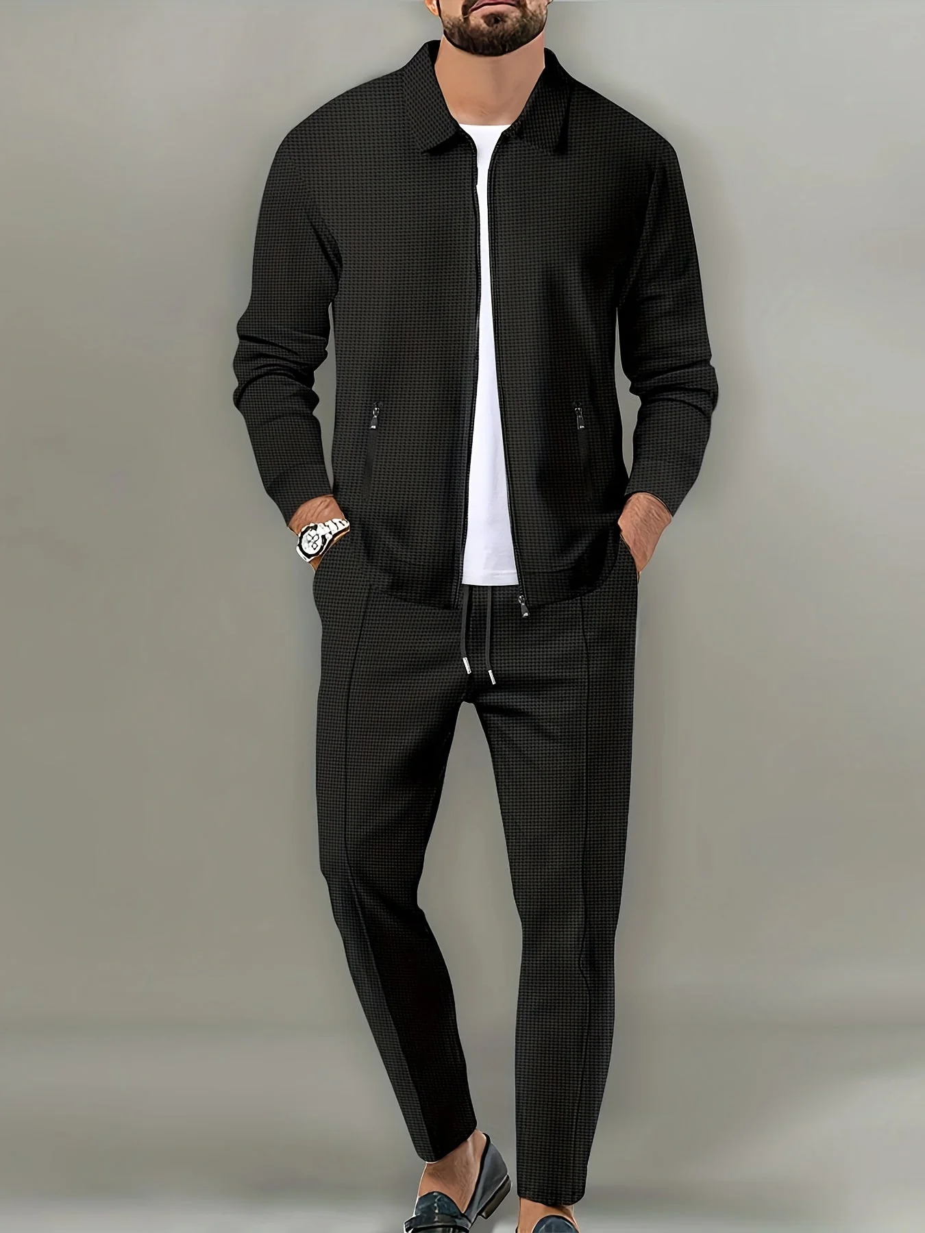 Nabor | Men's Cotton Tracksuit - Image 5