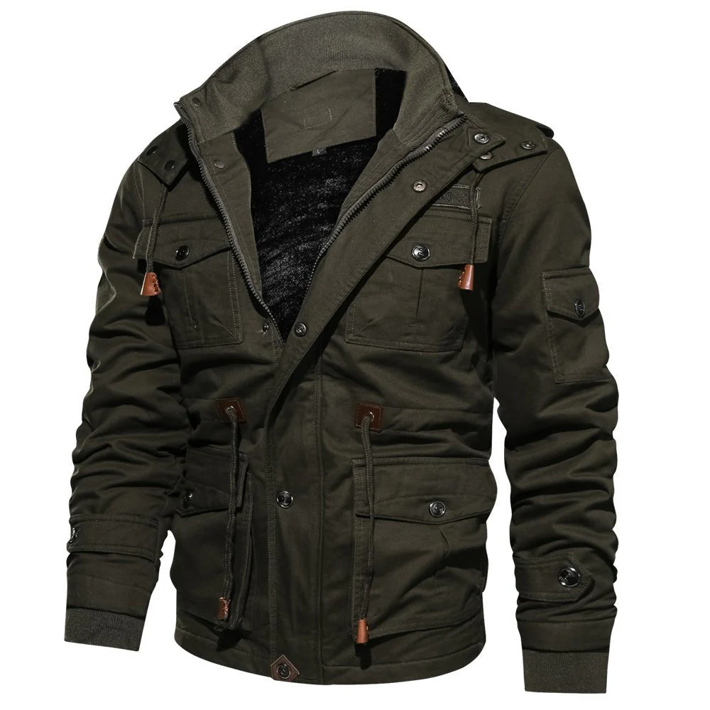 Nabor | Warm winter jacket with hood - Image 15