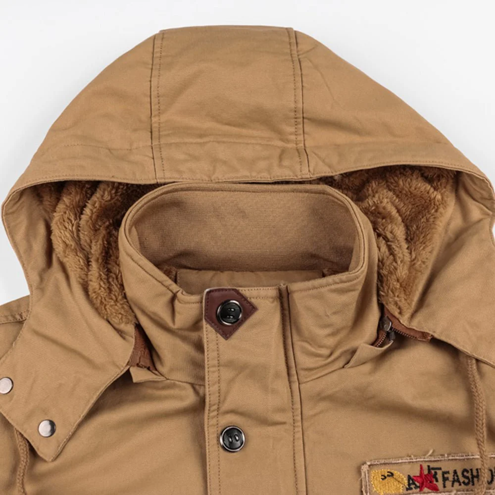 Nabor | Warm winter jacket with hood - Image 18