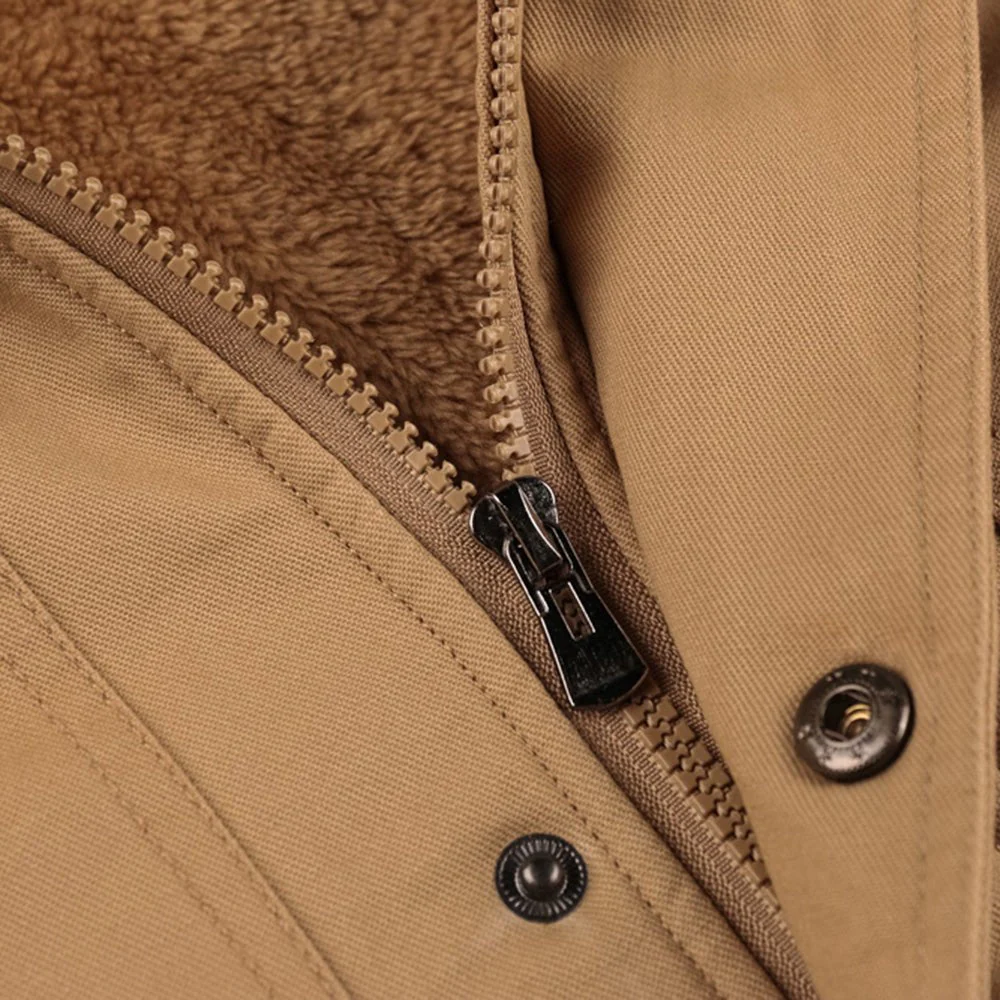 Nabor | Warm winter jacket with hood - Image 4