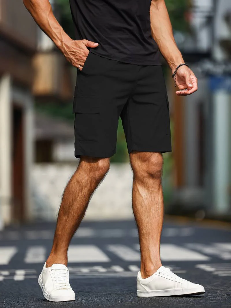 Narciso® | Casual Cargo Shorts With Pockets For Men - Image 12