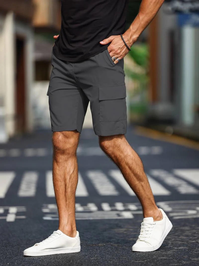 Narciso® | Casual Cargo Shorts With Pockets For Men - Image 3
