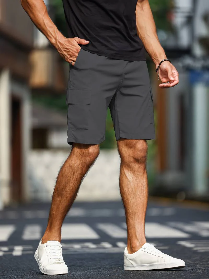 Narciso® | Casual Cargo Shorts With Pockets For Men - Image 4