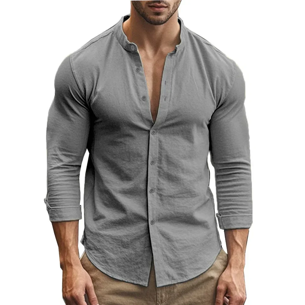 Nash | Casual Cotton Linen Summer Shirt - Image 3