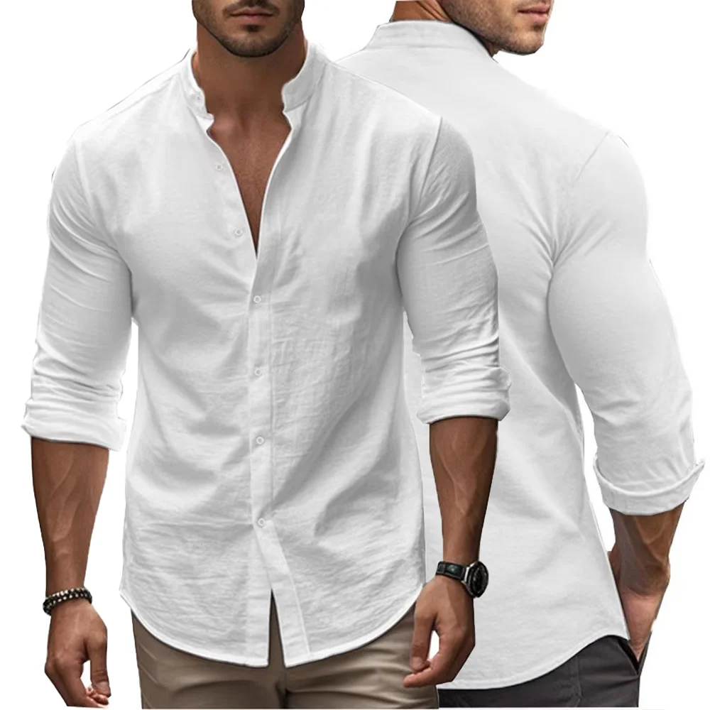 Nash | Casual Cotton Linen Summer Shirt - Image 5
