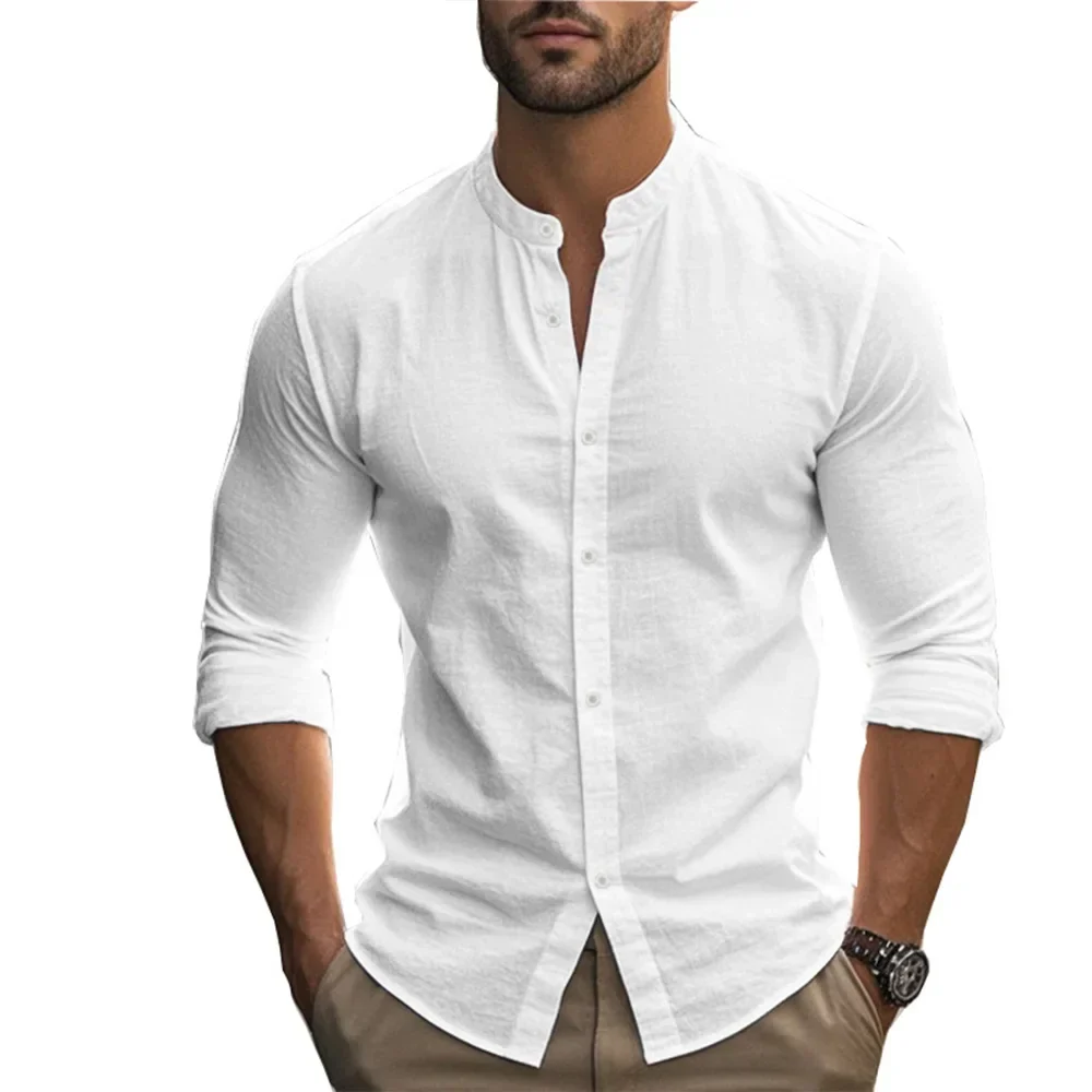 Nash | Casual Cotton Linen Summer Shirt - Image 6