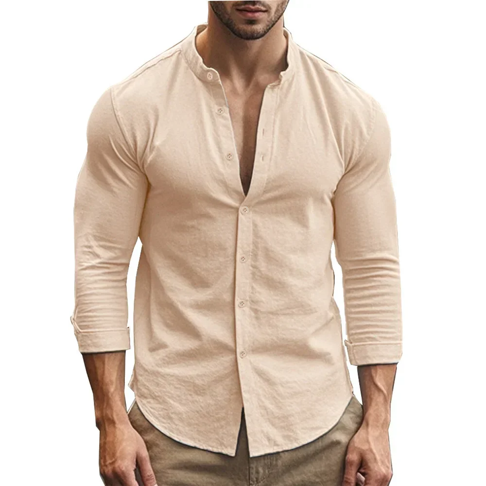 Nash | Casual Cotton Linen Summer Shirt - Image 7