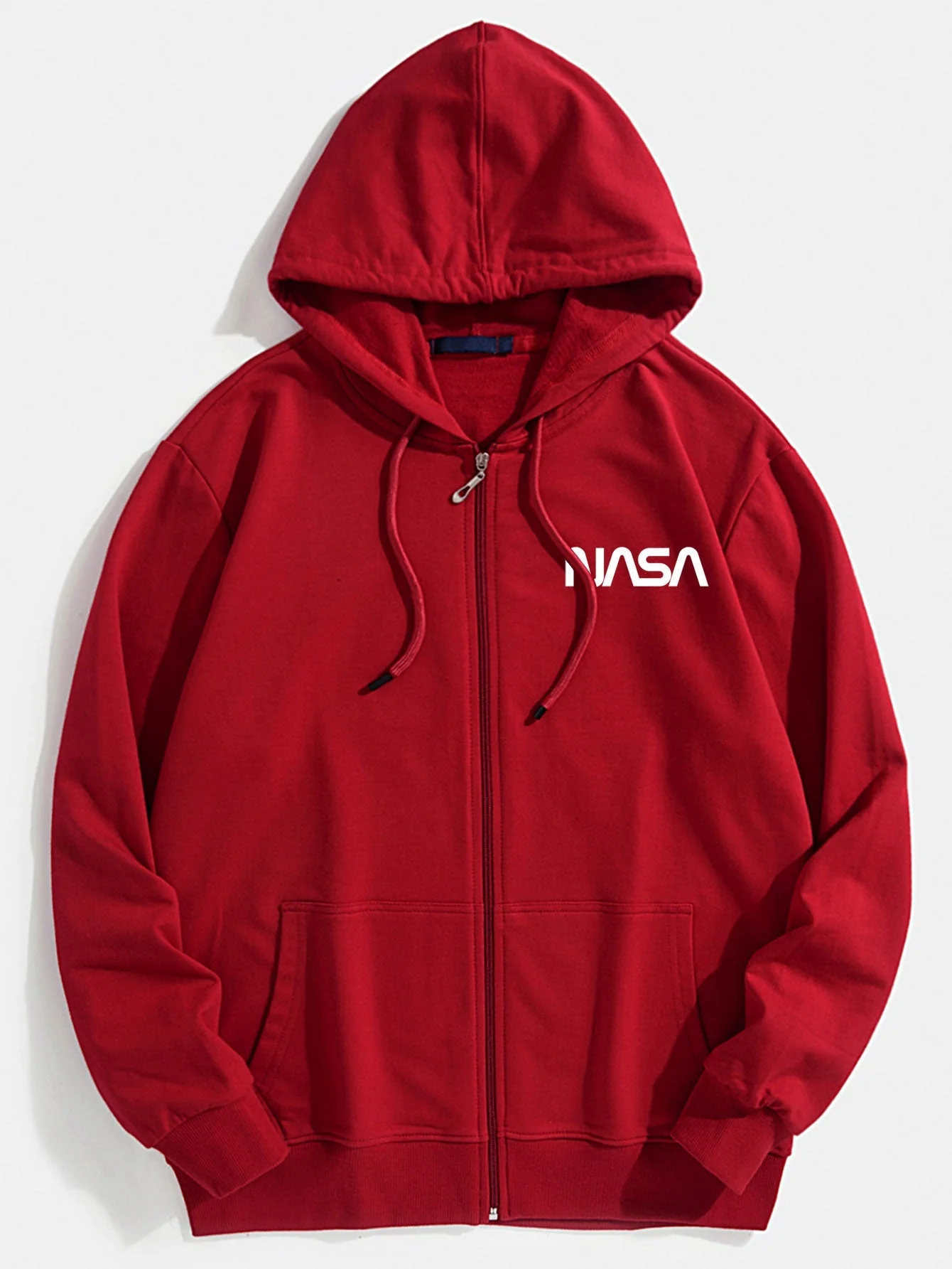 Nash | Nasa Print Zip Through Hoodie - Image 2