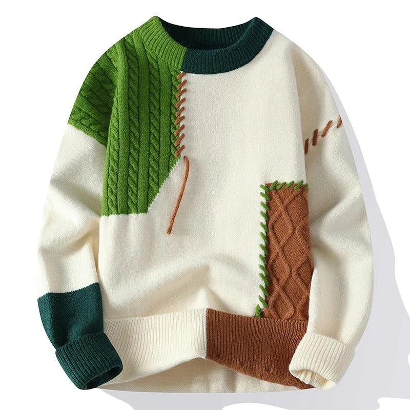 Nash | Vanguard Patchwork Sweater - Image 3
