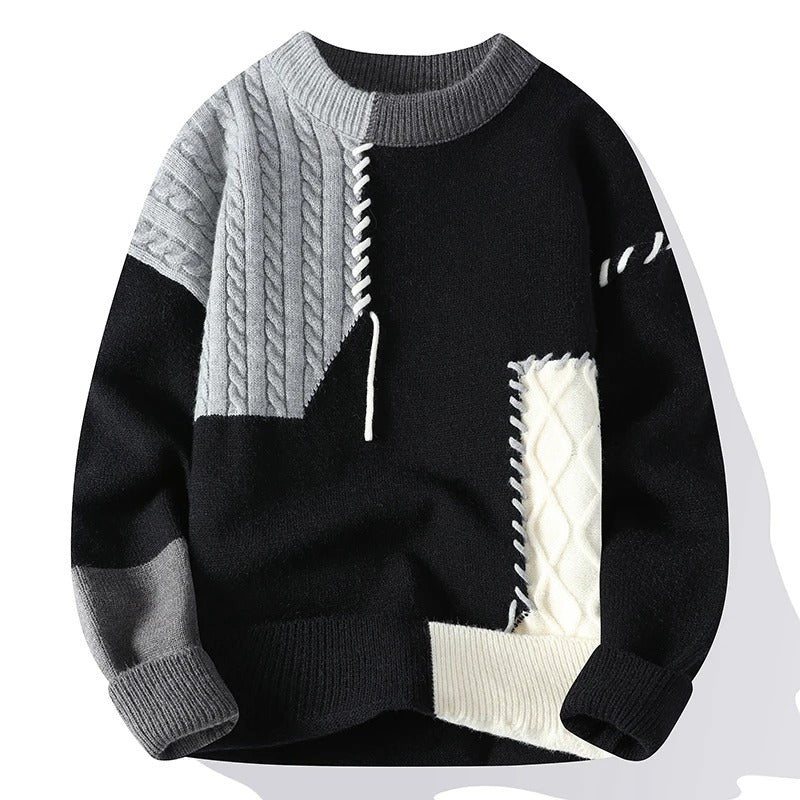 Nash | Vanguard Patchwork Sweater - Image 4