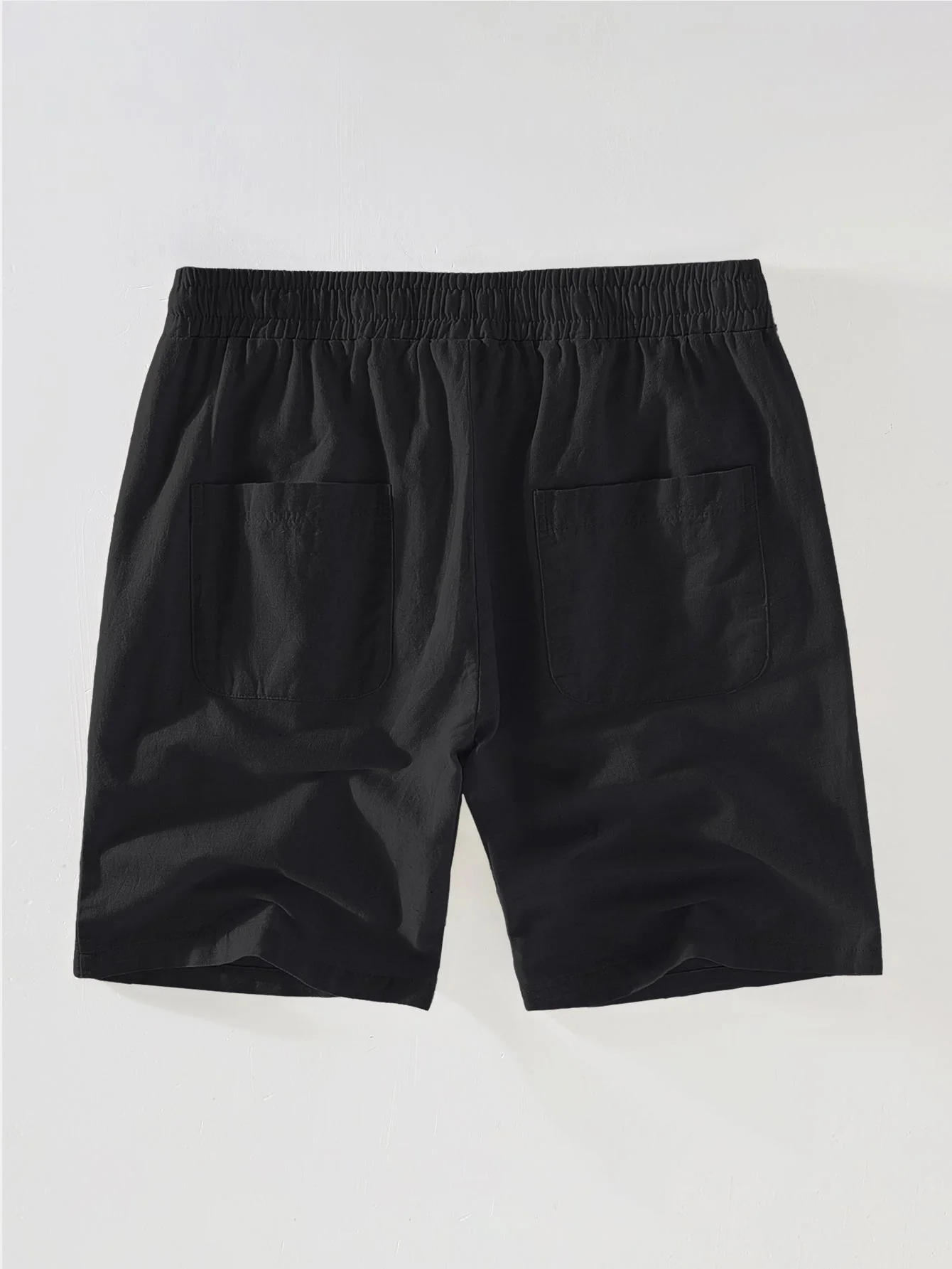 Nataniel® | Cotton Blend Striped Button Up Shirt & Linen Drawstring Shorts - Image 10