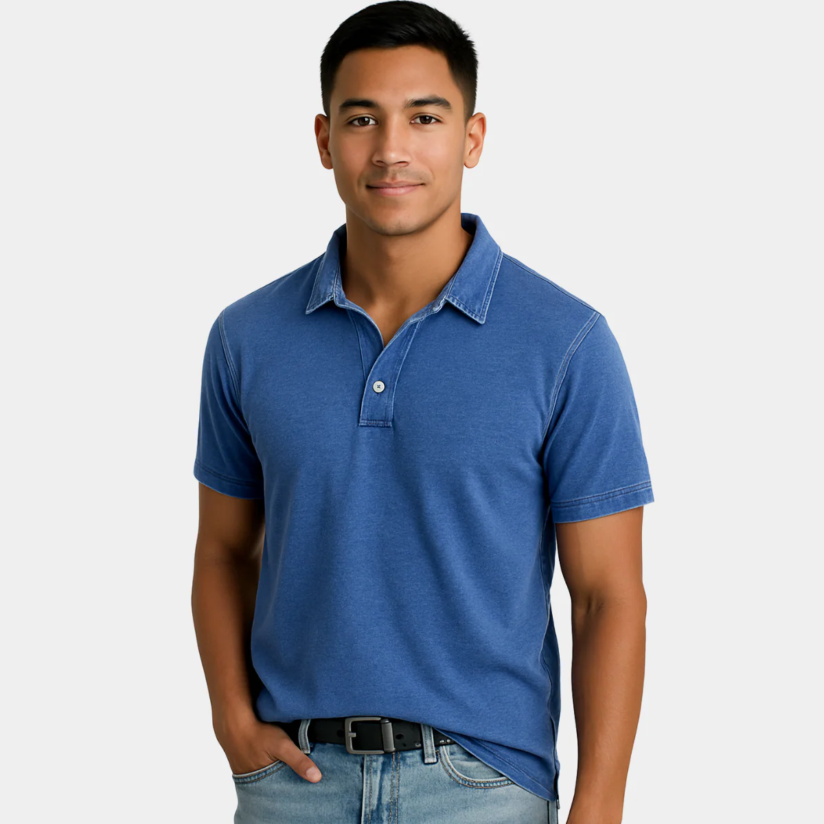 Nate® | Elegant Polo With Classic Collar