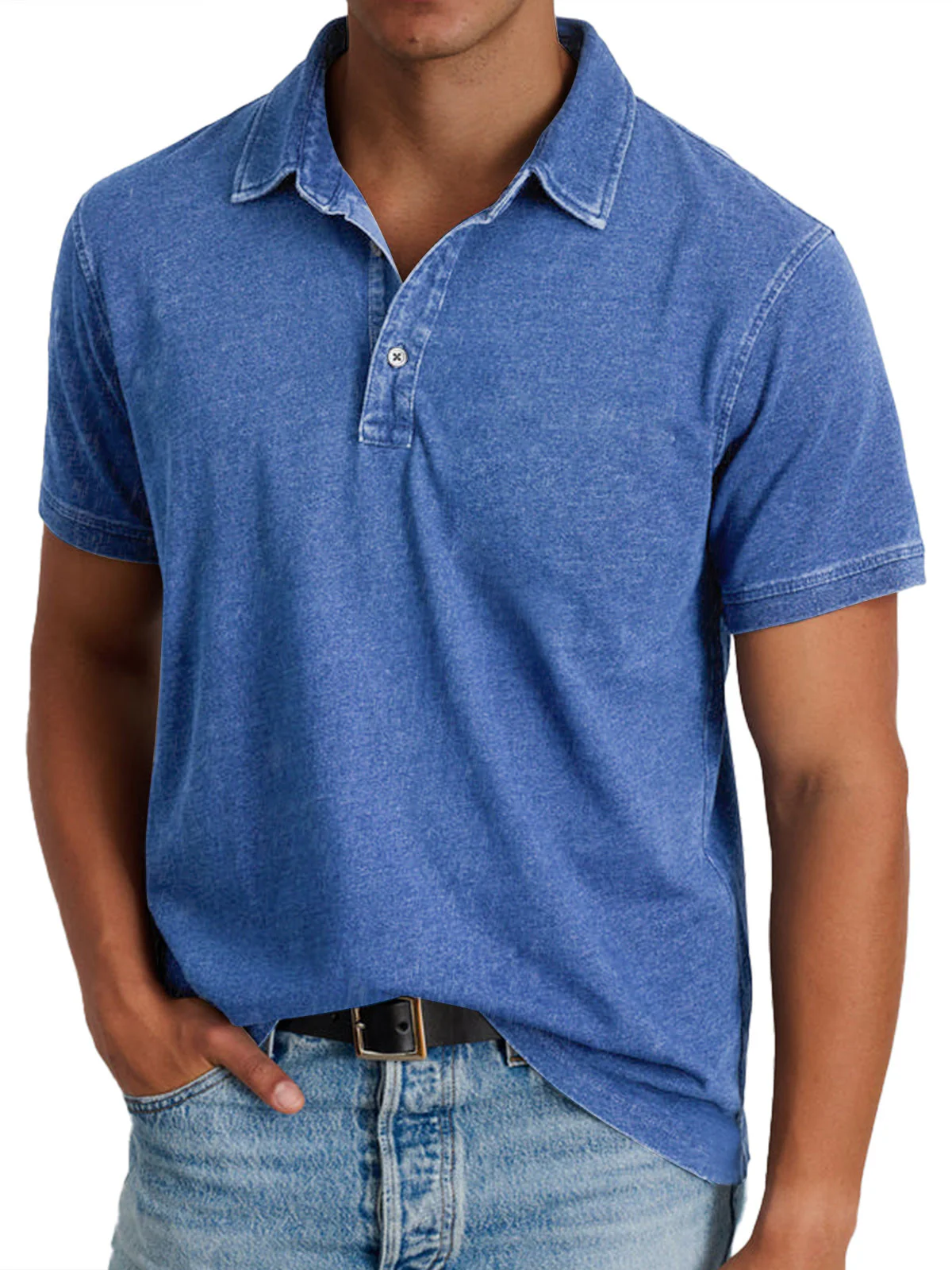 Nate® | Elegant Polo With Classic Collar - Image 2