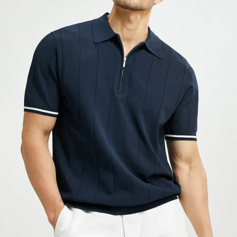 Nathanael® | Zipper Polo - Image 7