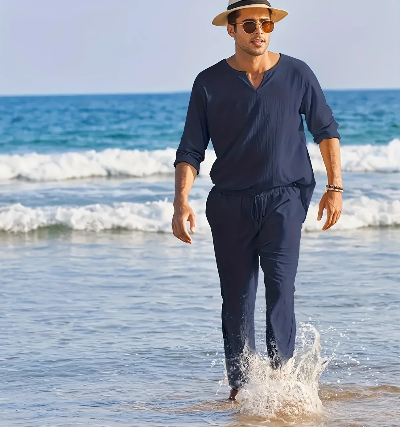 Nathaniel® | Casual Lounge Set In Solid Colours - Image 2