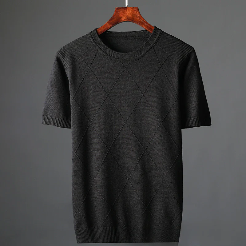 Ned® | Marquee Grid Knit Tee - Image 3
