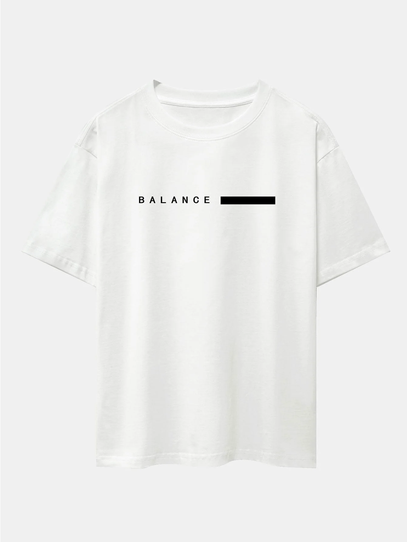 Nemesio® | Balance Stripe Print Drop Shoulder Oversize T-Shirt & Jogging Pants - Image 3