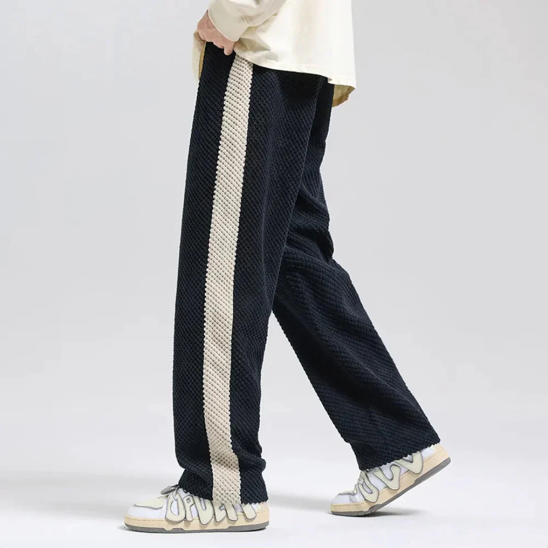 Nereo | Textured Waffle Cord Joggers - Image 6