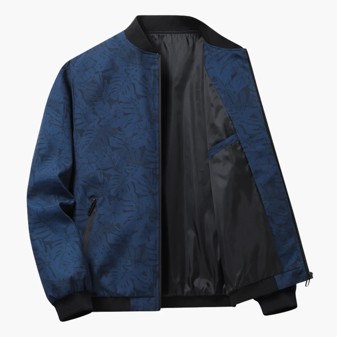 Nestor | Elegant Men's Bomber Jacket - Image 3