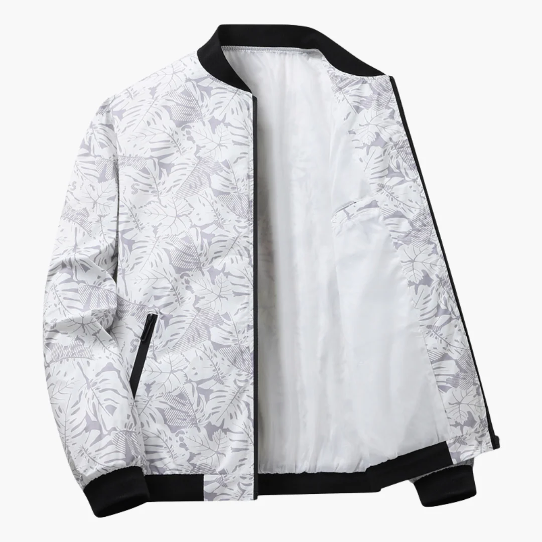 Nestor | Elegant Men's Bomber Jacket - Image 4