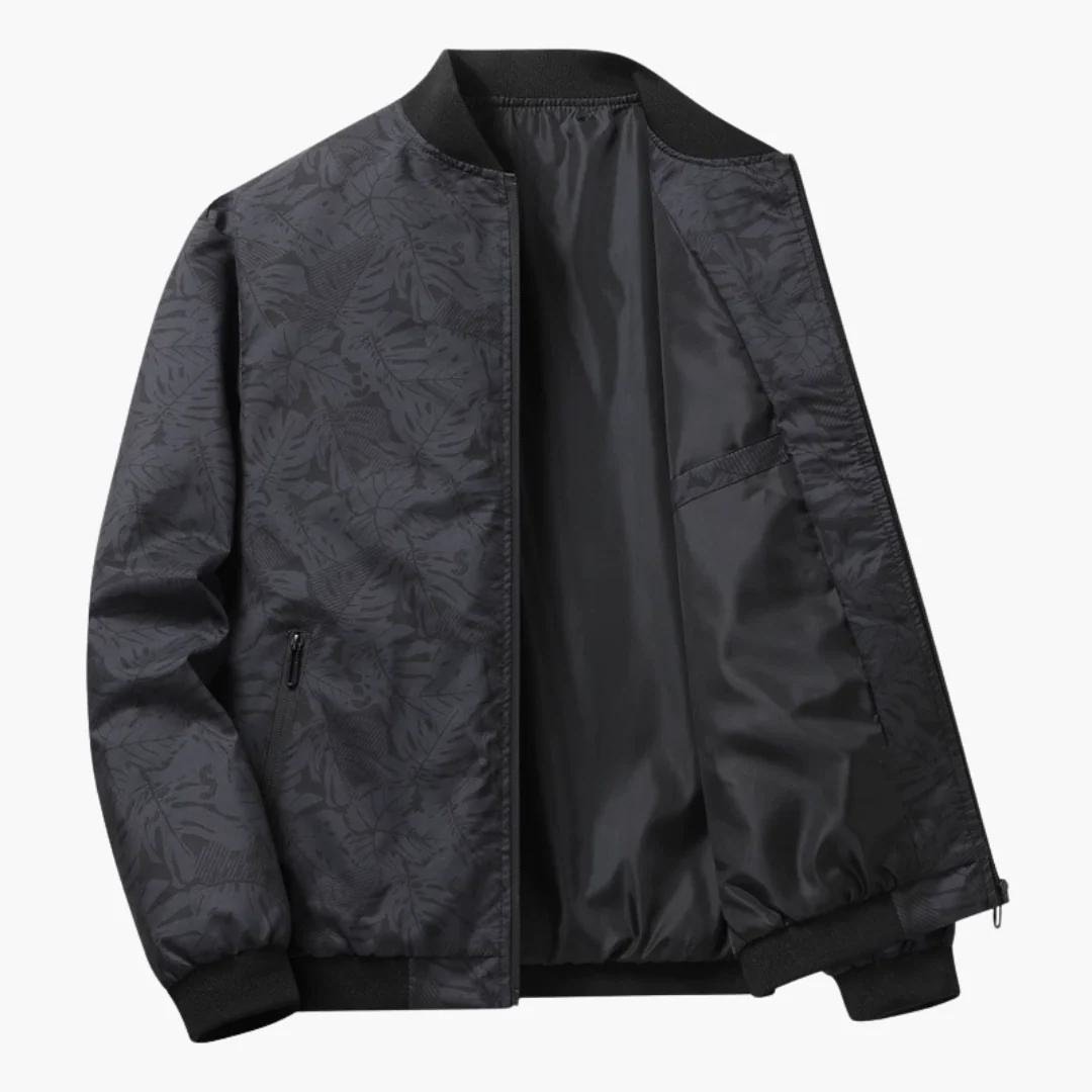 Nestor | Elegant Men's Bomber Jacket - Image 5