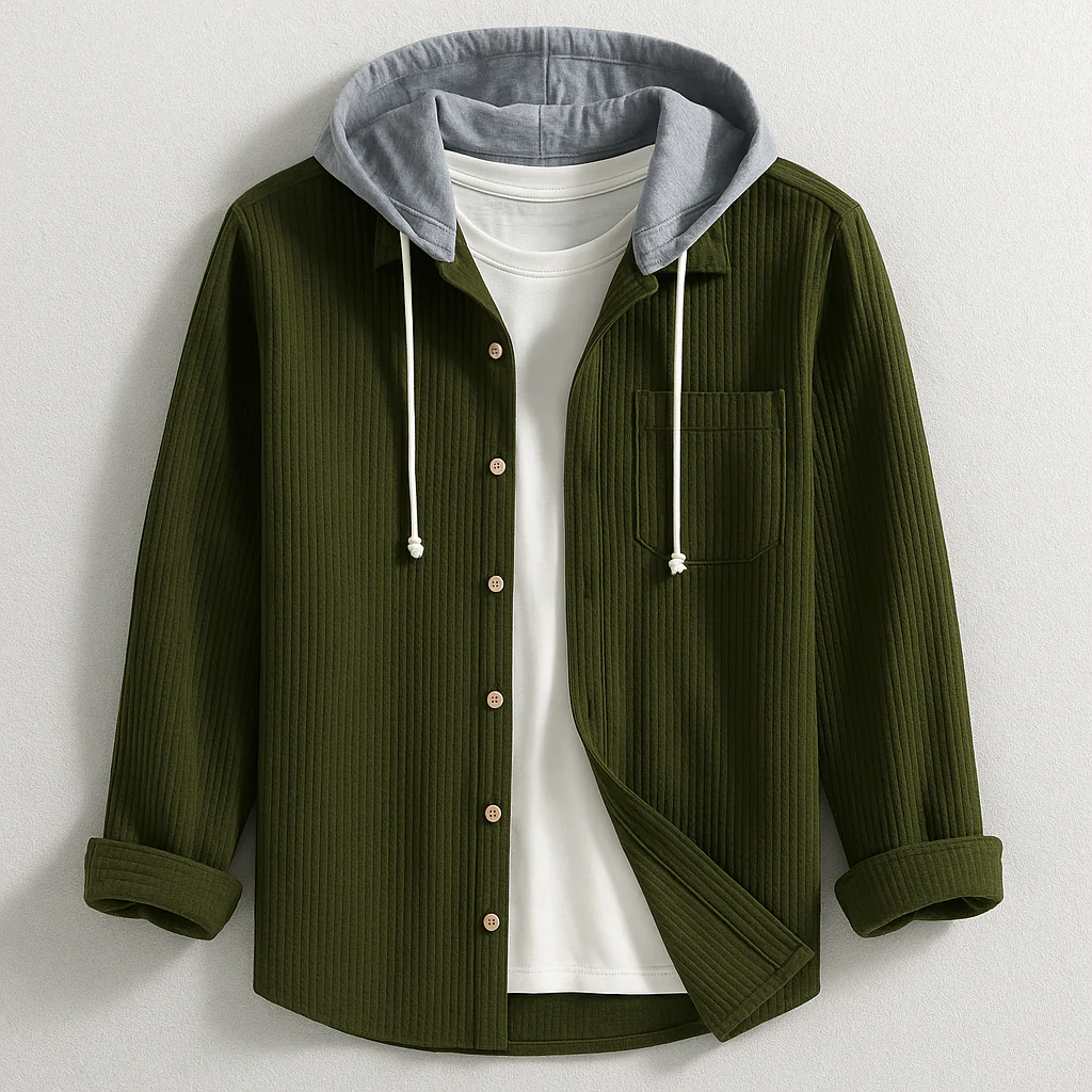 Niall | Luxury Hooded Shirt - Image 5