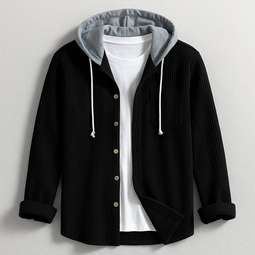 Niall | Luxury Hooded Shirt - Image 6