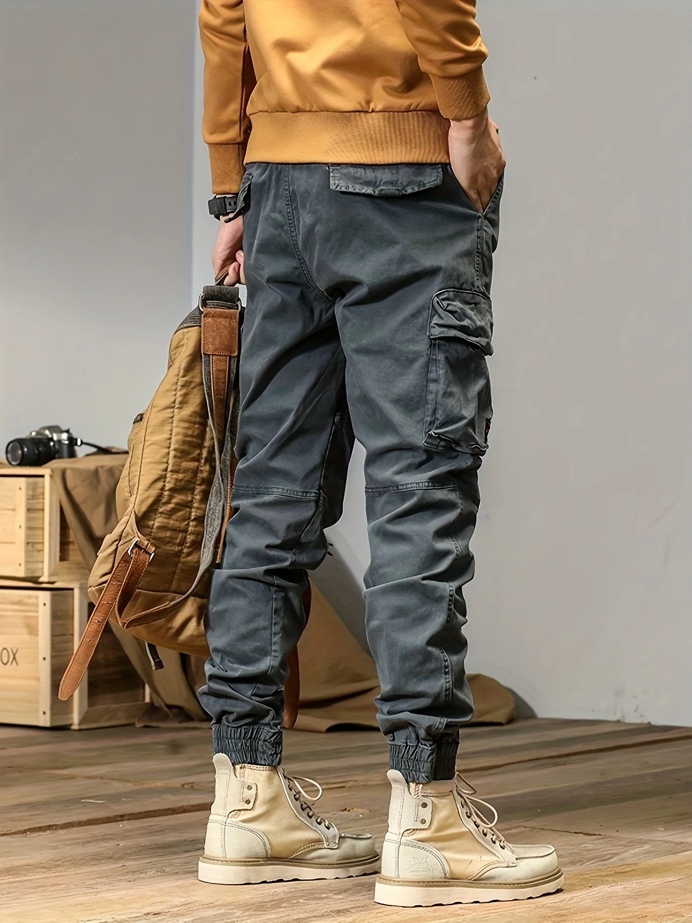 Nicandro® | Premium Cotton Cargo Pants - Image 6