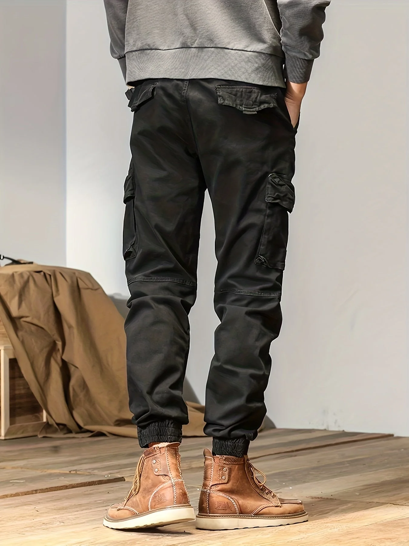 Nicandro® | Premium Cotton Cargo Pants - Image 8
